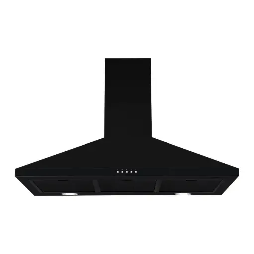 [RC9B1000] RANGEHOOD CANOPY 900MM BLACK 1000M3H