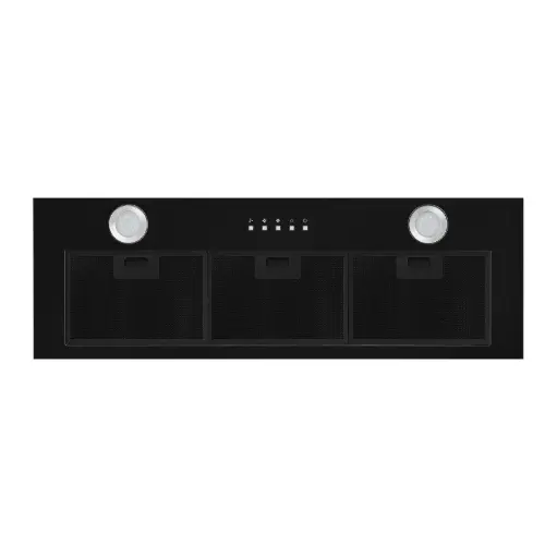 [RT9B1000] RANGEHOOD TURBOPAK 900MM BLACK 1000M3H