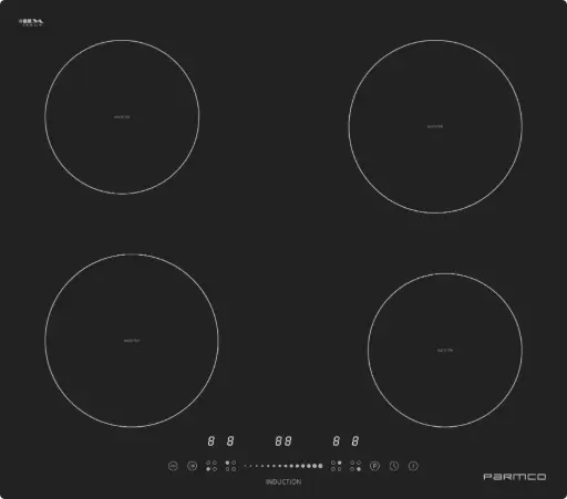 [HO36BI402] COOKTOP SERIES3 600MM BLACK INDUCTION 4 BURNER